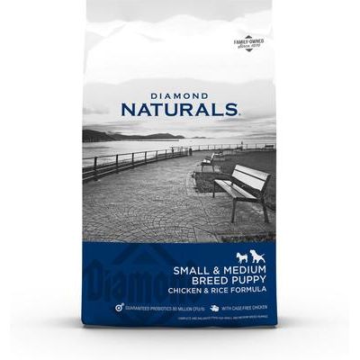Alimento seco para cachorros de razas pequeñas y medianas Naturals, bolsa de 40 lb