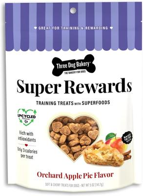 Super Rewards Training Treats Orchard Apple Pie Dog Treats, 5-oz bag