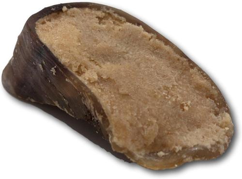 Peanut Butter Filled Cow Hooves Dog Treat, 5 count
