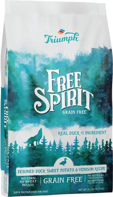 Free Spirit Grain-Free Deboned Duck, Sweet Potato & Venison Recipe Dry Dog Food, 26-lb bag