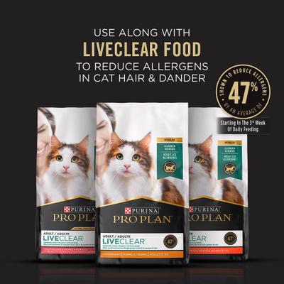LiveClear Rinse-Free Allergen Reducing Cat Shampoo Spray, 8.5-fl oz bottle