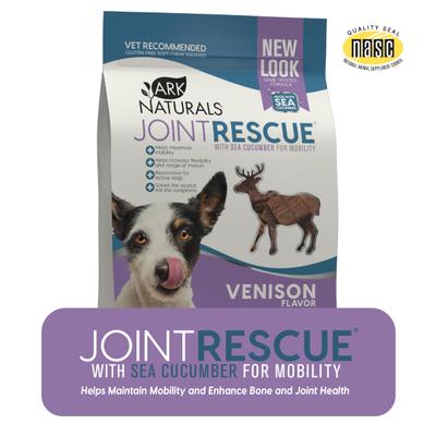 Joint Rescue Venison Flavor Soft Chew Joint Supplement for Dogs, 9-oz bag