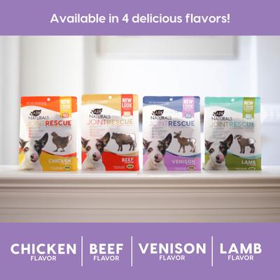 Joint Rescue Venison Flavor Soft Chew Joint Supplement for Dogs, 9-oz bag