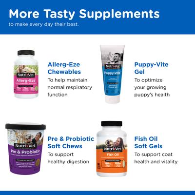 Puppy-Vite Chewable Tablets Multivitamin for Dogs, 60 count