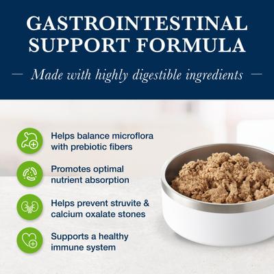 Gastrointestinal Support Chicken Wet Dog Food, 12.5-oz can, 12 count