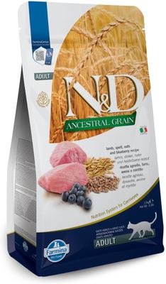 N&D Ancestral Lamb & Blueberry Low-Grain Dry Cat Food, 3.3-lb bag