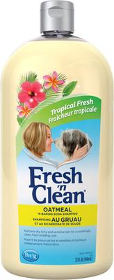 Fresh 'n Clean Oatmeal 'n Baking Soda Dog Shampoo, Tropical Fresh Scent, 18-fl oz bottle