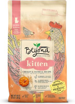 Chicken & Oatmeal Recipe Dry Kitten Food, 3-lb bag