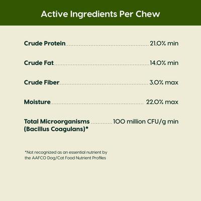 Gentle Digest Dog & Cat Soft Chews, 120 count