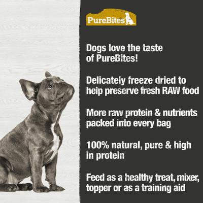 Pork Liver Freeze-Dried Dog Treats, 3.5-oz bag