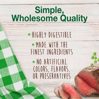 Golosinas masticables para perros Healthy Edibles de rosbif de larga duración, totalmente naturales, extra pequeñas, 8 unidades