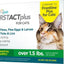 Tratamiento contra pulgas y garrapatas FirstAct Plus para gatos de más de 700 g (12 dosis)