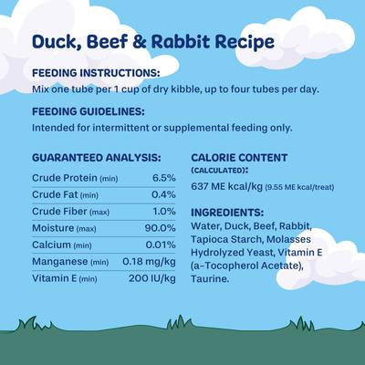 Variety Pack Puree Dog Food Topper, 90 count