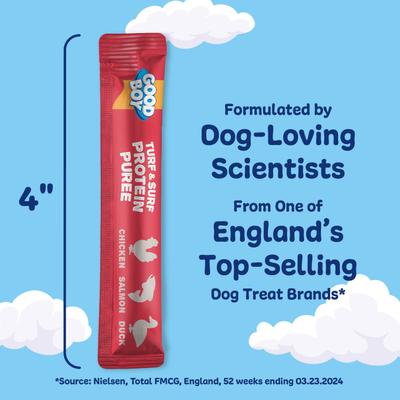 Variety Pack Puree Dog Food Topper, 90 count