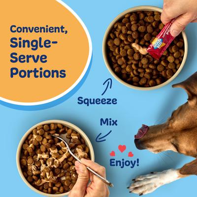 Variety Pack Puree Dog Food Topper, 90 count