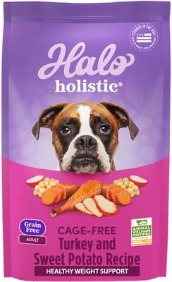 Holistic Complete Digestive Health Grain-Free Turkey & Sweet Potato Dog Food Recipe Adult Dry Dog Food, 3.5-lb bag