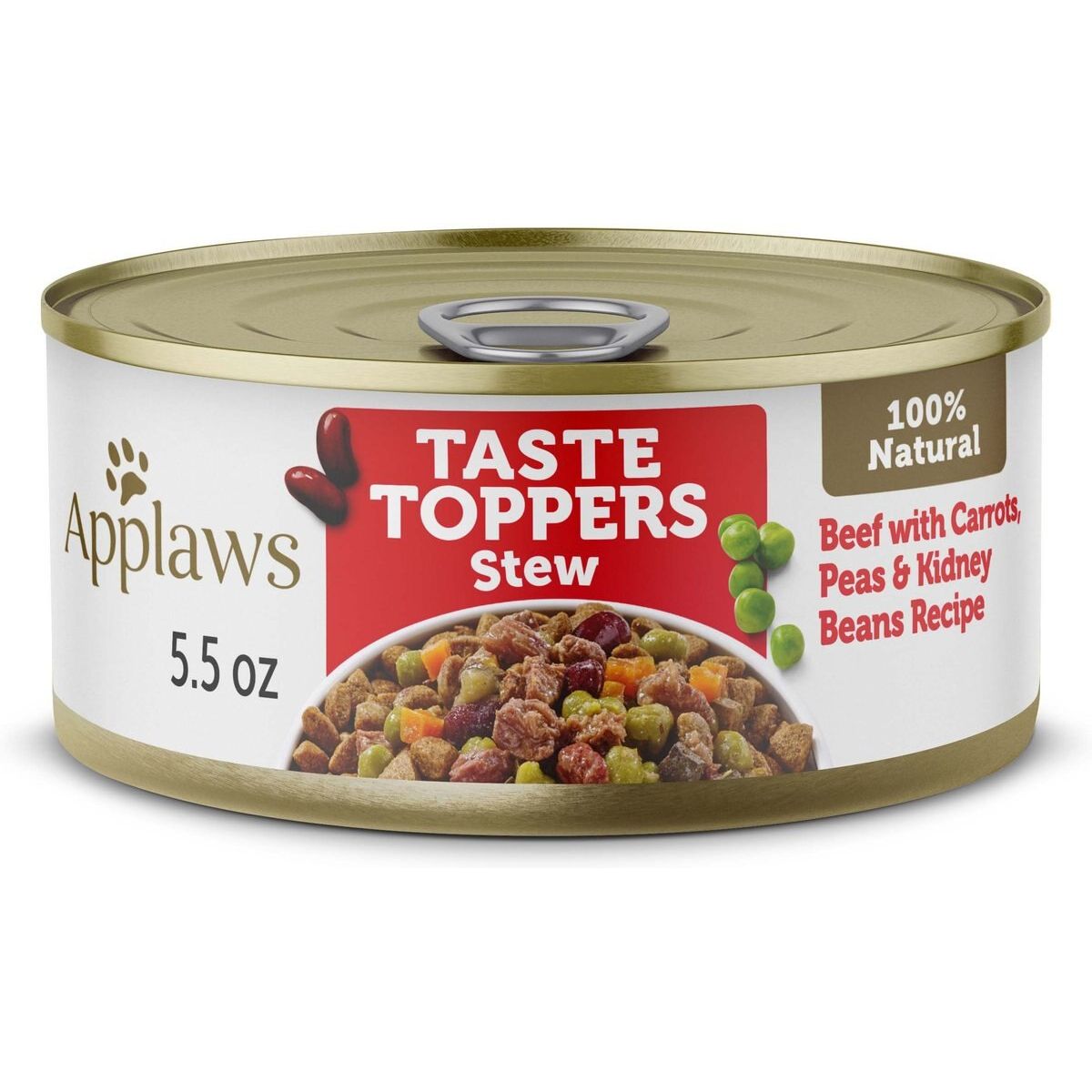 Taste Toppers, Taste Toppers Res with Zanahoria en Stew. 142 g, caja de 12. - Applaws