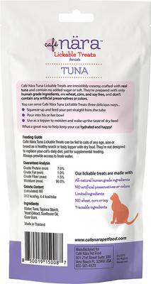 Tuna Flavored Lickable Cat Treats, 2-oz bag, 4 count