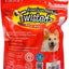 Twistedz 4 to 5-inch Beefhide Bones with Beef Flavored Wrap Dog Hard Chews, 3 count