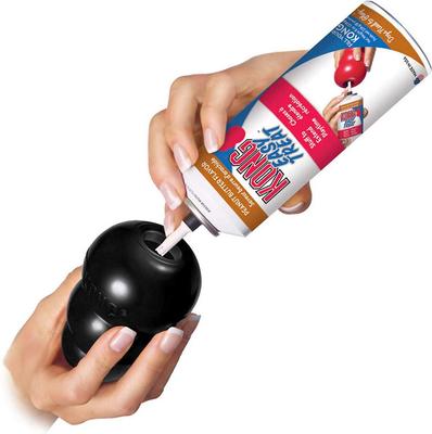 Bundle: KONG Extreme Dog Toy, Large + KONG Stuff'N Peanut Butter Snacks Large Dog Treats, 11-oz