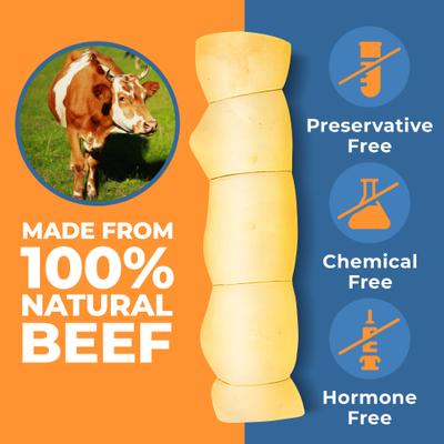 Beef Cheek Rolls 9 to 11-in Dog Treats, 3 count