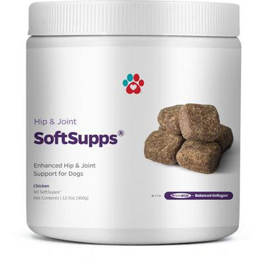 Hip & Joint SoftSupps Mobility Hip & Joint Dog Supplement, 90 count