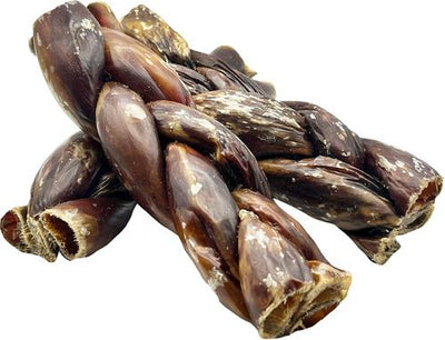 6-in Braided Beef Gullet Twist Dog Chew Treats, 3 count