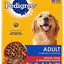 Paquete: Alimento seco para perros Pedigree Adult Complete Nutrition con sabor a carne + Alimento húmedo blando enlatado con cortes selectos en salsa, con carne de res
