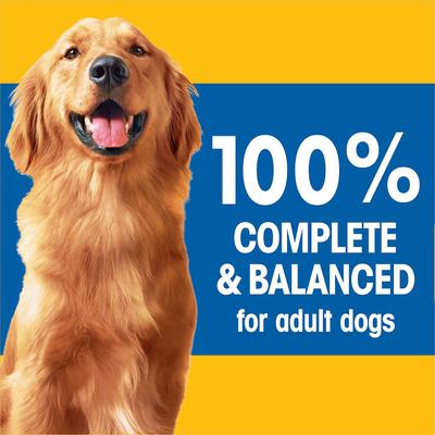 Paquete: Alimento seco para perros Pedigree Adult Complete Nutrition con sabor a carne + Alimento húmedo blando enlatado con cortes selectos en salsa, con carne de res