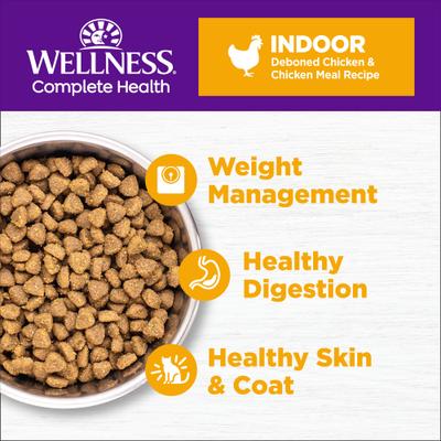 Complete Health Chicken Indoor Dry Cat Food, 5-lb bag