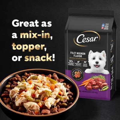 Simply Crafted Multipack Adult Chicken & Beef Recipes Shredded Wet Dog Food, 1.3-oz tray, 40 count