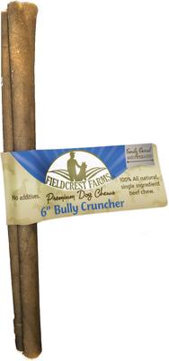 Premium Dog Chews Bully Crunchers 6-inch Bully Flavor Dog Chews, 6 count