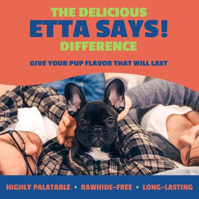 Fusion Gourmet Adult Peanut Butter & Honey Flavor Natural Dog Chew Treats, 12 count