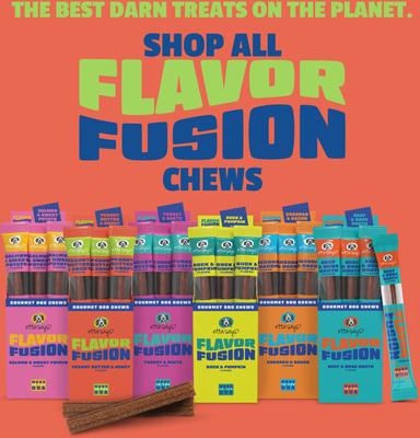 Fusion Gourmet Adult Peanut Butter & Honey Flavor Natural Dog Chew Treats, 12 count