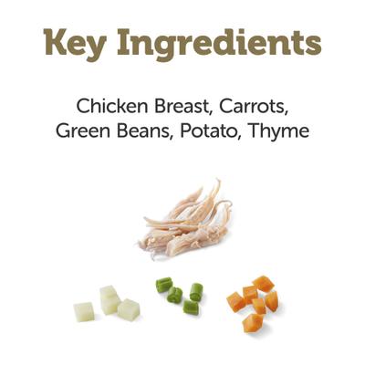 Taste Toppers Chicken Breast with Carrots, Green Beans & Potato Recipe Natural Wet Dog Food, 5.5-oz can, case of 12