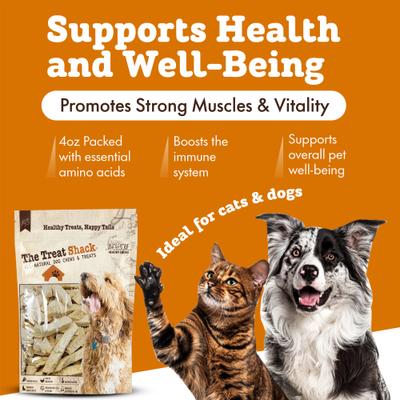 Single Ingredient Chicken Breast Freeze-Dried Dog & Cat Treats, 4-oz bag