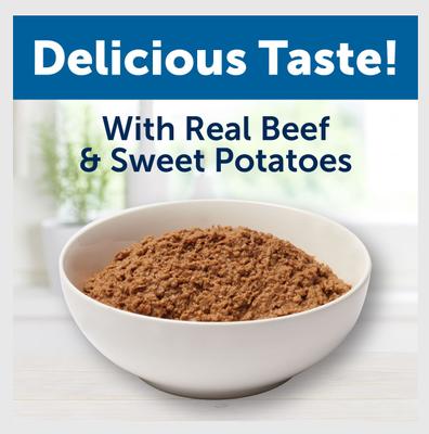 Pate Platters with Beef & Sweet Potatoes Canned Dog Food, 13-oz, case of 12