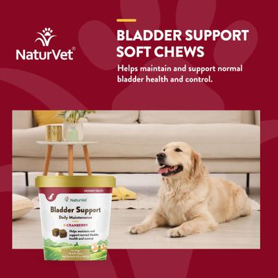 Bladder Support Plus Cranberry Soft Chews Urinary Supplement for Dogs, 60 count