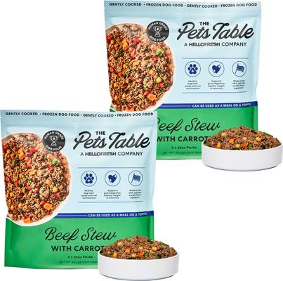 Freshly-Made Frozen Human-Grade Turkey Casserole Dog Food, 36-oz pouch, 3 count