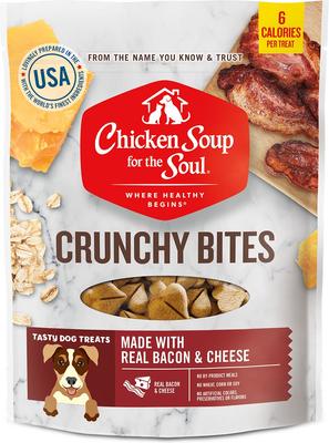 Crunchy Bites Chicken Dog Treats, 12-oz bag