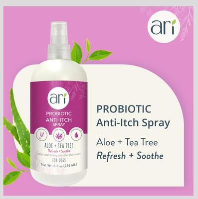 ARI Probiotic Anti-itch Dog Spray, 8-fl oz bottle
