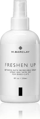 M. BARCLAY Freshen Up Natural & Organic Dog & Cat Bath Refreshing Spray, 8-fl oz bottle