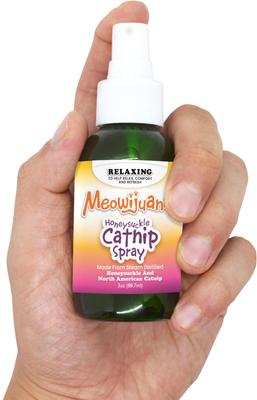 Catnip Oil Honeysuckle Spray, 3-oz bottle
