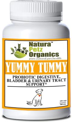 YUMMY TUMMY Probiotic Digestive, Bladder & Urinary Tract Support* Dog Supplement, 250 count