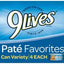 Pate Favorites Variety Pack Canned Cat Food, 5.5-oz, case of 12