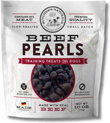 Slow Roasted Beef Pearls Soft & Chewy Dog Treats, 10-oz bag