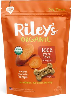 Sweet Potato Recipe Biscuit Dog Treat, 5-oz bag, Large