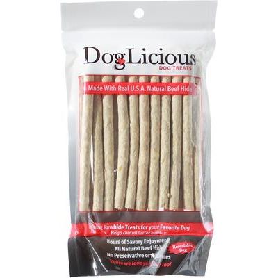 Golosinas masticables naturales para perros DogLicious, 20 unidades