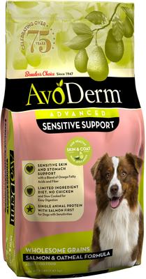 Advanced Sensitive Support Salmon & Oatmeal Formula Dry Dog Food, 4-lb bag