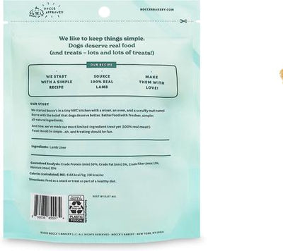 Lamb Liver Freeze-Dried Treats, 3-oz bag